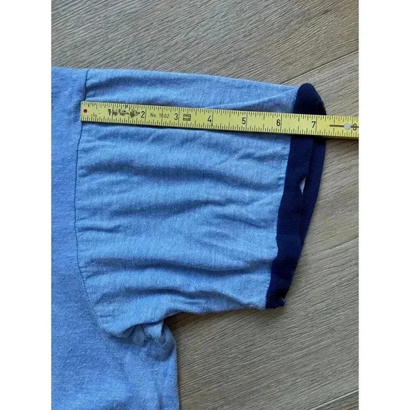 Rare Vintage 70s Single Stitch USA Coach USACO Ringer T-Shirt Made in USA - Picture 10 of 12